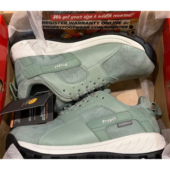 Propét Women's Visper Hiking Shoe Size 6 W(D) Color Sky Blue - Picture 7 of 7